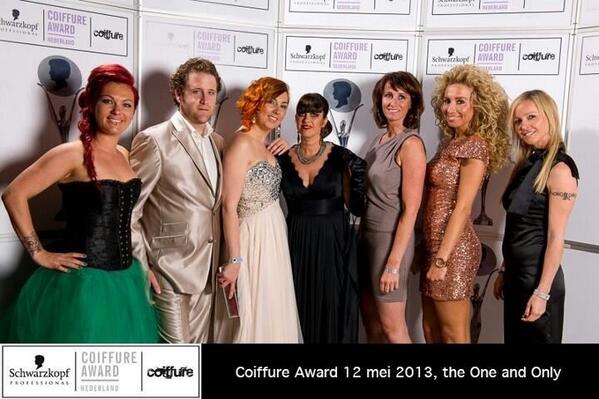 Dat was het dan alweer!!helaas zonder award!maar volgend jaar zijn we er weer@CoiffureAward#trotsopjantine