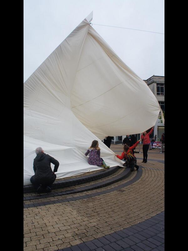 ProjectSundial's tweet image. Installation process photograph- For more, go to our website @ projectsundial.weebly.com/photos.html