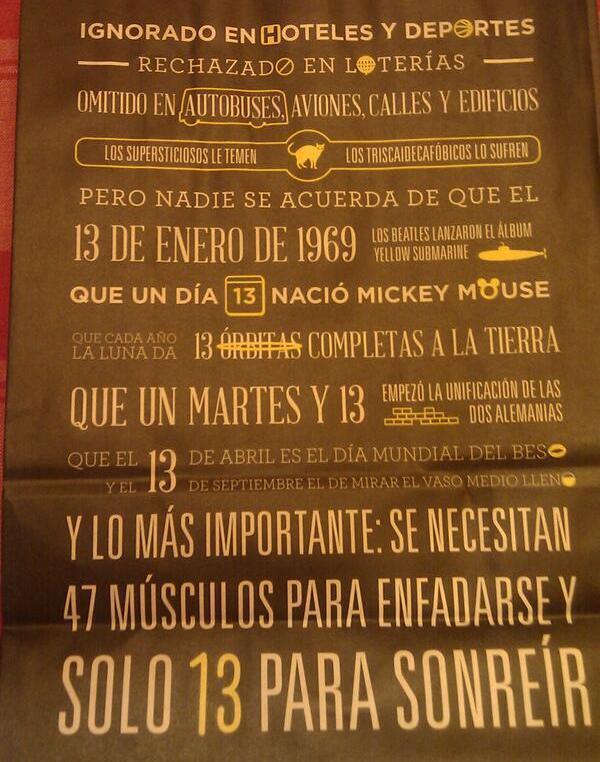MejoresTwits's tweet photo. Del número 13 sabemos poco... http://t.co/A4BtKdCdeX