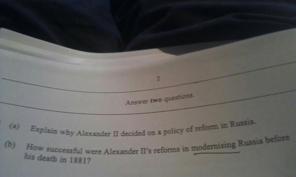 Charlie_Jones95's tweet image. If I get a question like this in the history exam tomorrow I&apos;ll happy. Hoping aqa won&apos;t fuck me over #easyquestions