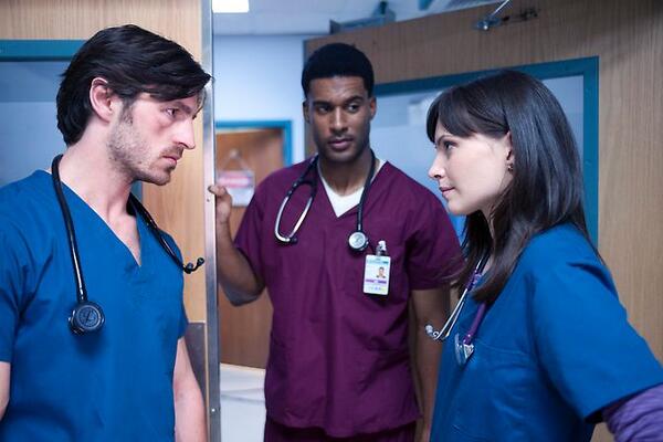 NBCNightShift's tweet photo. Things get serious at San Antonio Memorial - it's #NightShift's @eoincmacken, @JRLemon2 and @JillMFlint. http://t.co/dQ7xgJzFOS