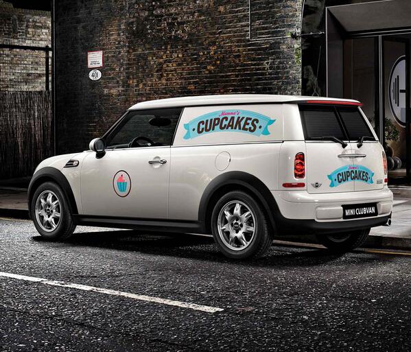 superdumb's tweet image. the cuteness is killing me! RT @miniusa The #MINI #Clubvan.