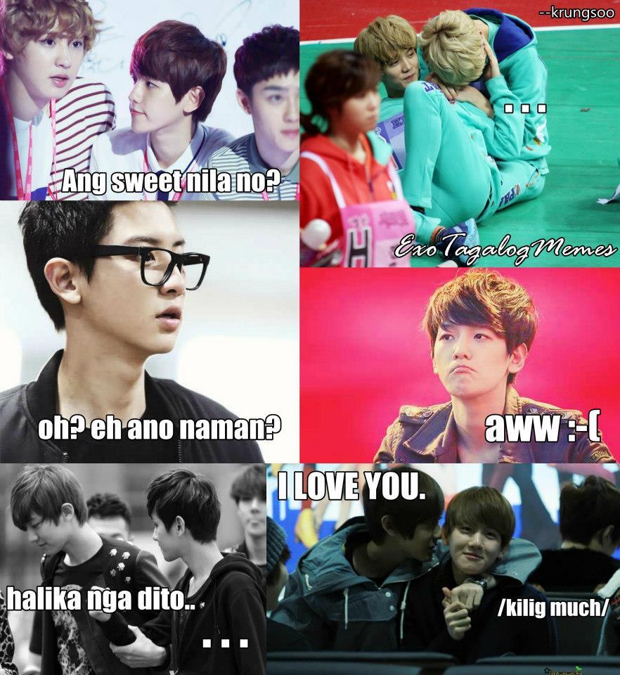 BANESSA On Twitter BaekYeol Tagalog Meme So Sweet Http