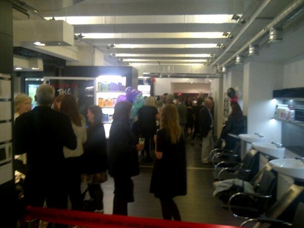 The brand new Goldwell Academy in London's Shaftesbury Avenue