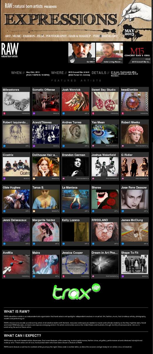 RiversideRAW's tweet photo. http://t.co/f2LKLikfvU #RAWartists #ART #MUSIC #ACCESSORIES #HAIR #MAKEUP #PHOTOGRAPHY http://t.co/h91OfEPpId