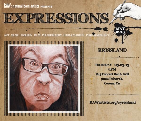 RiversideRAW's tweet photo. Meet Rochelle! Featured visual artists at the Expressions showcase, May 23rd! @m15concerts #RAWartists http://t.co/zFelVDT9p0