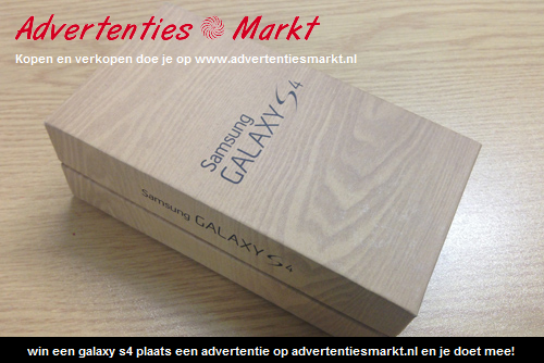 advertentiesmar's tweet image. Wij geven ze weg SAMSUNG Galaxy S4 toestellen! Vind je dat ook leuk retweet deze actie dan :) advertentiesmarkt.nl