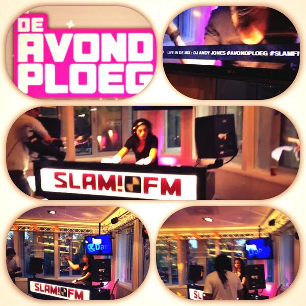 andyjonesmusic's tweet image. Woow!Just finshd @slamfm @Avondploeg Thanks @daniellippens @ivovanbreukelen 4 having me!!Thanks everyone 4 listening