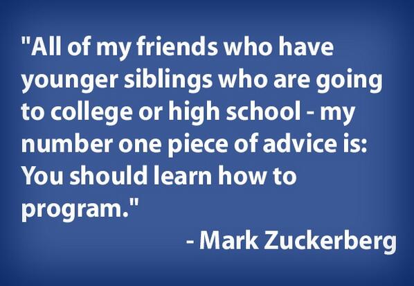 coderquotes's tweet image. Advice from Mark? Sure!