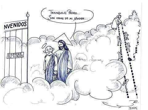 catolicos_es's tweet photo. No tenemos ni idea de lo que significa rezar el Rosario... http://t.co/7eBHkPuFzd