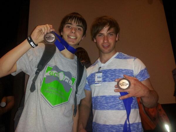 GCTenacity's tweet image. Our Halo 4 2v2 1st place medals from Salt Fest. #Salty2013