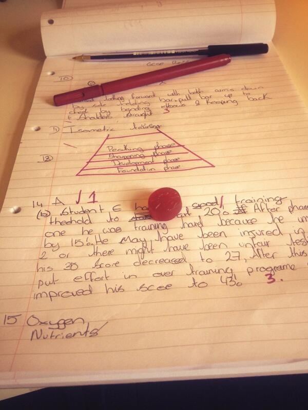 Cormac54's tweet image. Study and wine gums #oneexam #GCSE #pe