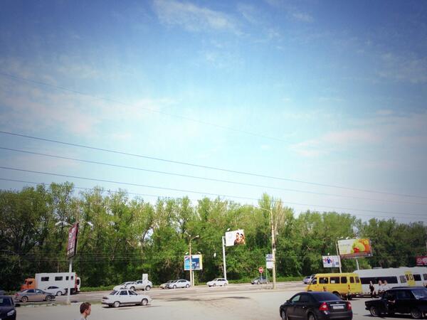 natali_boikova's tweet photo. Какая чудная погода #самара http://t.co/N00TBDuTbb