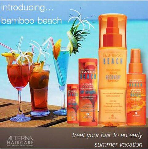 Treat your hair to an early summer vacation! Nourish sun-parched hair &amp; get a sexy summer look on or off the beach.
