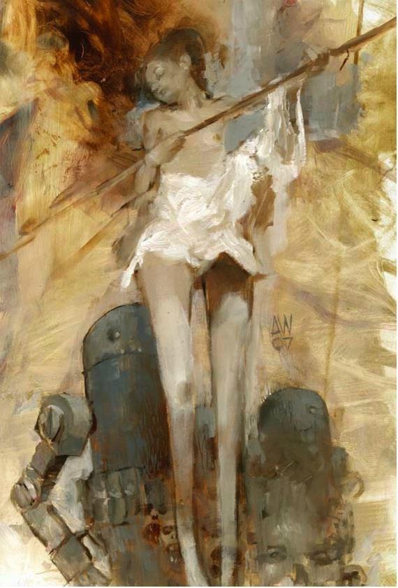 METAL GEAR SOLID』シリーズのイラストで知られるアシュレイ・ウッドの