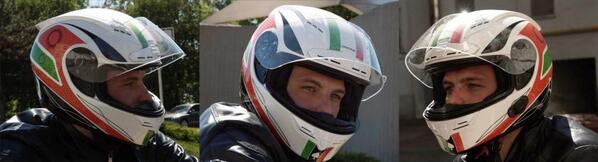 New photo with Pasquale De Marco wearing his Origine Piega Tricolore helmet
#helmet #Italy #Origine #boy #moto #sport