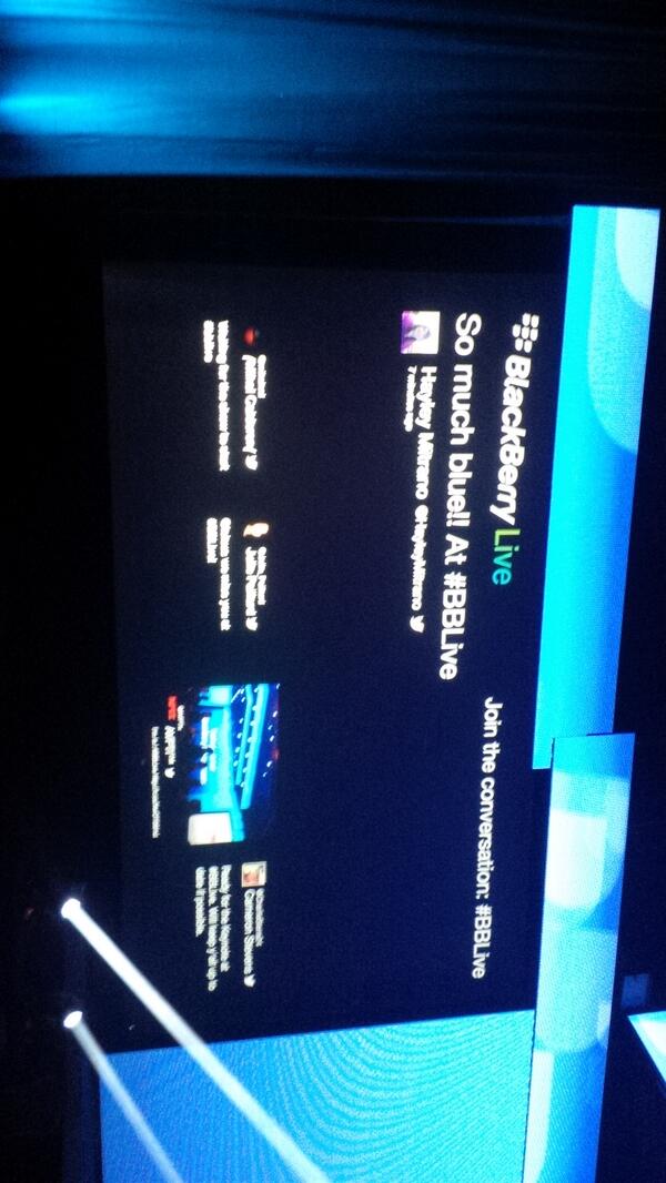 georgemck's tweet image. #bblive about to get started. Ready for some #html5 mobile goodness #webworks #cordova