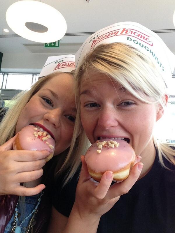 Nataliekeenan3's tweet image. Krispy kreme with Morgiano #dohnuts