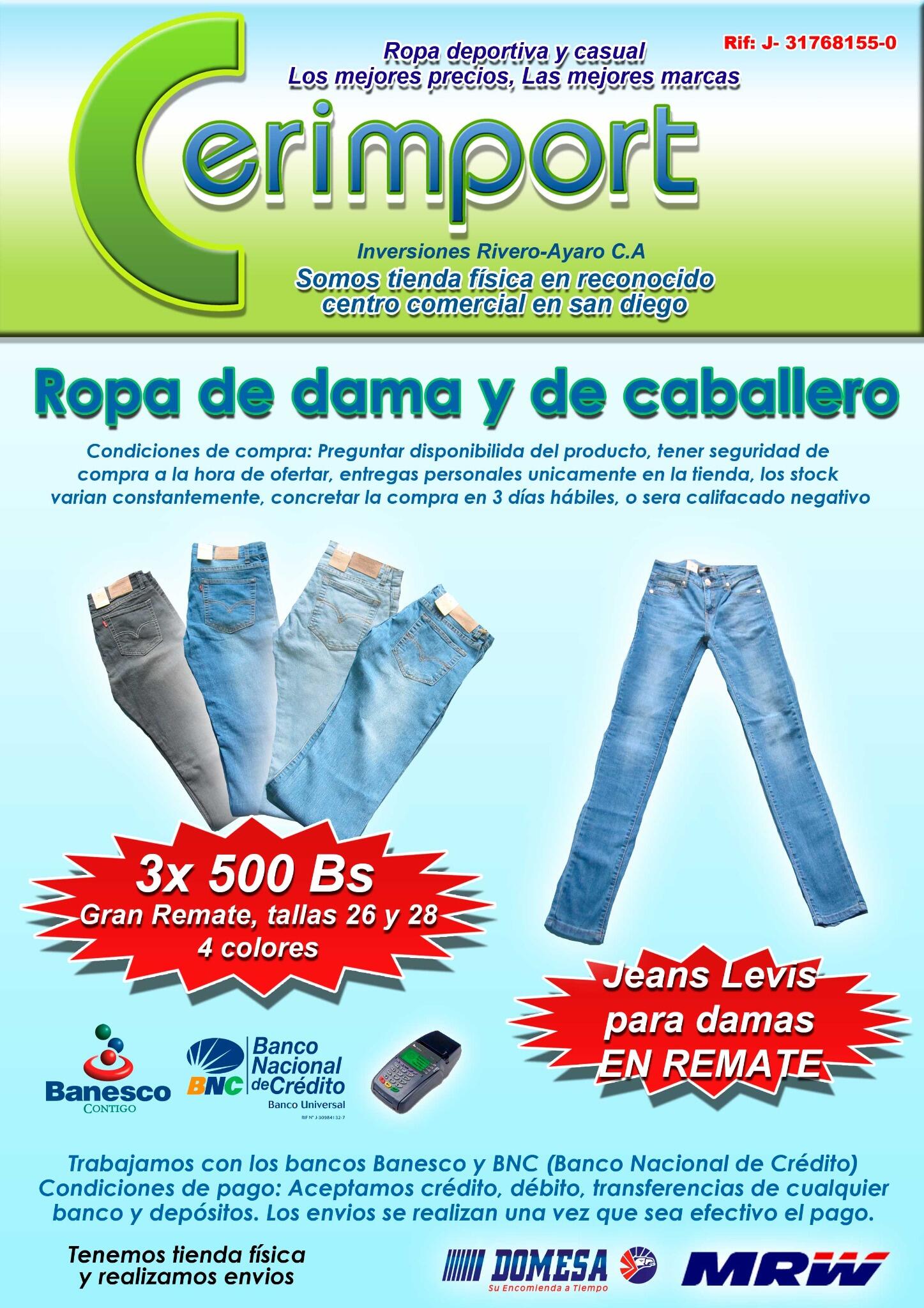 Weekend marca outlet de ropa