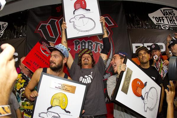rockstarenergy's tweet photo. Congrats to @buckylasek who took 1st at the 9th annual #ProTecPoolParty! #RockstarPodiums #RockstarSkate http://t.co/obwtpfRGBy