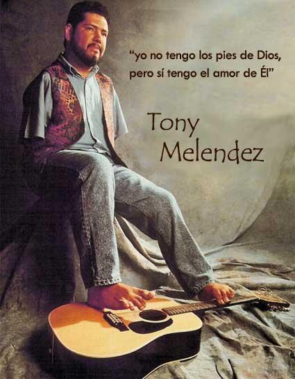 Tony Melendez un claro ejemplo de motivación, esperanza y ganas de salir adelante.