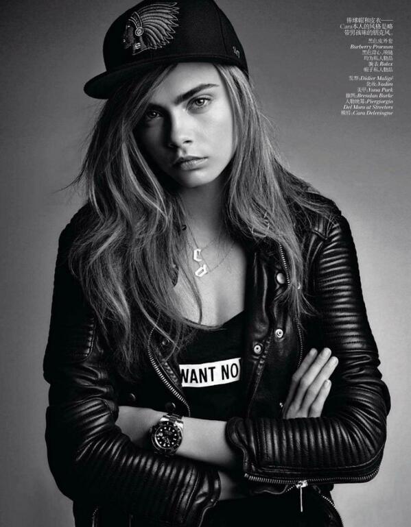 DayGirlscom's tweet photo. Cara Delevingne by Patrick Demarchelier for Vogue China June 2013  - http://t.co/m2vVgkzUpF #fashion #photography http://t.co/oPLg3B2KhX