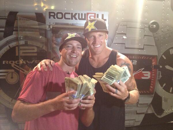 rockstarenergy's tweet image. Teammates @ChadeSharpe &amp;amp; @RustyMalinoski competed in the @CIEwakeboarding #SpringRide taking Big Air &amp;amp; Best Trick!