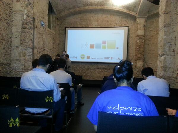 NorestCo's tweet photo. @NorestCo #bleandapps BCN pitching to become the mobile app capital of the world by 2020! #letsappthegame http://t.co/93AKdF1xBq