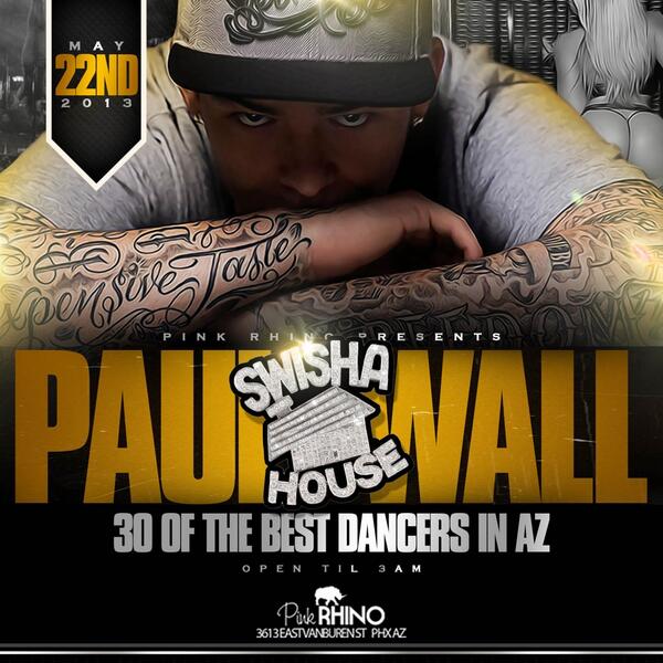 AntwonJenkinsSR's tweet image. Wednesday May 22 @paulwallbaby Pink Rhino #TexasTakeover Turn Up Time!! It's #Checkseason