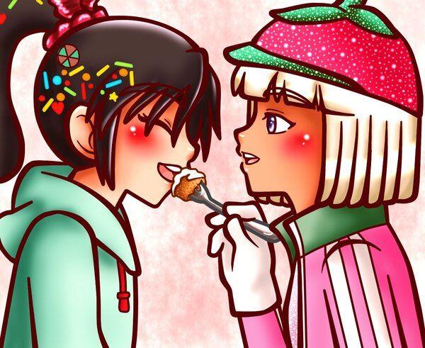 Muttonfudger's tweet image. Me And Vanellop Von Schweetz