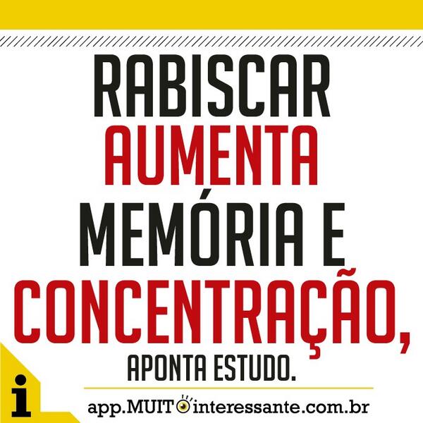 mabiafa's tweet photo. Rabiscar aumenta memória e concentração, aponta estudo. Veja mais em: http://t.co/7L2Uybcc2F http://t.co/kkSB7okKNB