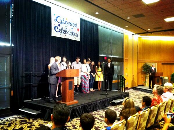 RonSCalderon's tweet photo. Congratulations to tonight's Lakewood Celebrates honorees! http://t.co/dvoalh9nCA