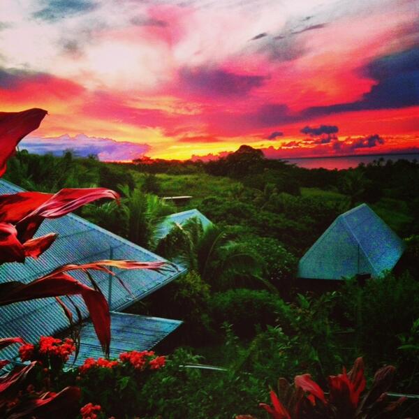 PalmleaFarms's tweet photo. Our #Fiji #sunsets seem to be getting better each night! Come visit us at http://t.co/tdKhFXDqjR #resort http://t.co/6RHZwV2tT0