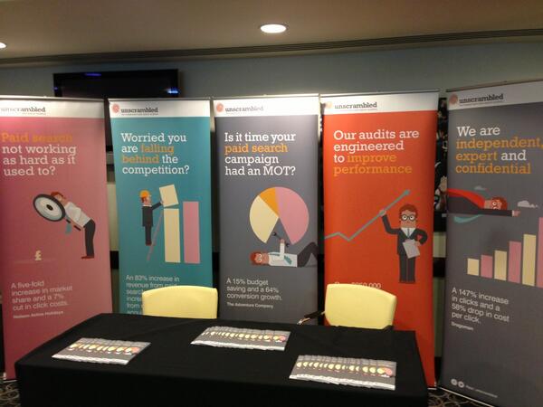 PPC_Unscrambled's tweet photo. We're at SMX today. The stand's looking good. If you're here come by our stand and say hi. http://t.co/AiQMjgSmBe