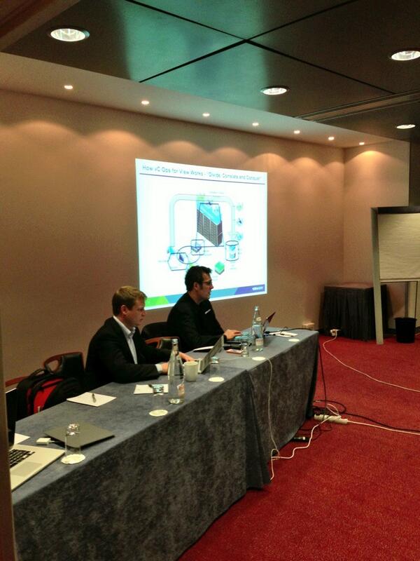 tuxtof's tweet image. 1ère session de la journée pour le #clubdesexperts #VMware 
Présentation de vCOps for View 1.5