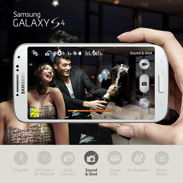 SamsungMobiAfr's tweet photo. Record sounds on your photos and enhance the memory. #GalaxyS4 #SoundAndShot http://t.co/uHbJkw3YE7