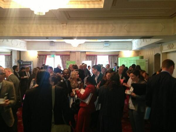GDFEurope's tweet photo. #GDF2013 Delegates networking before the plenary session on 'Networking Your Diaspora - Best Practice' coming up next http://t.co/RXeP2tfR14