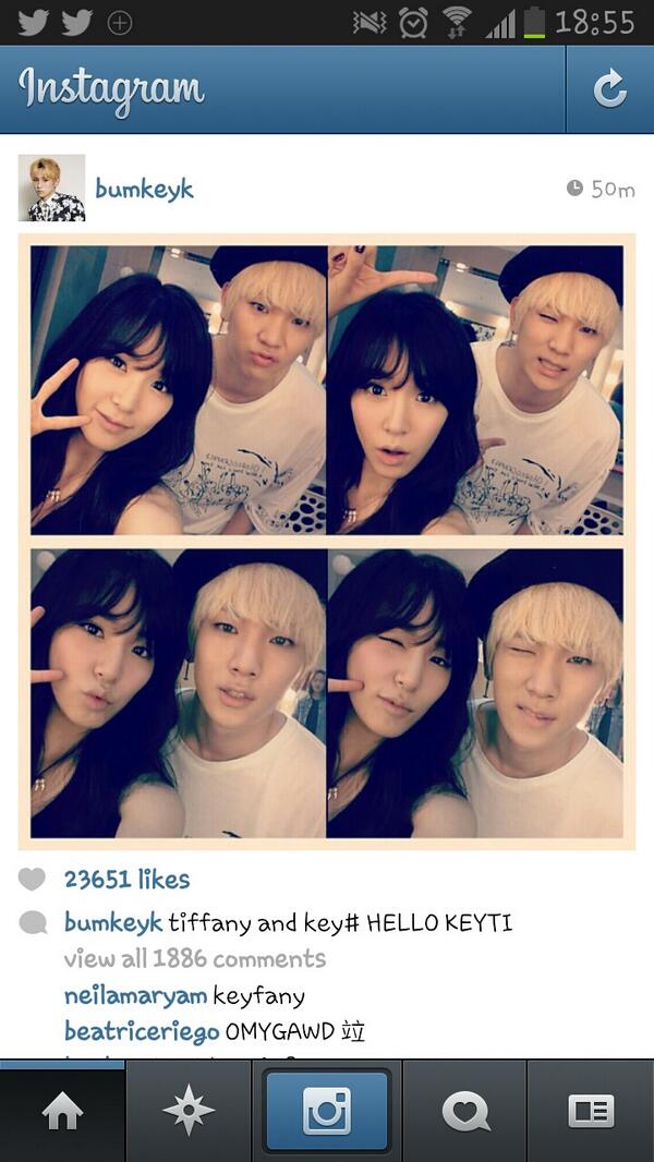 babytiffanyy's tweet photo. Key's instagram update. KeyFany! ♥ #Keystagram #KeyFany http://t.co/G6zBpcH4kf