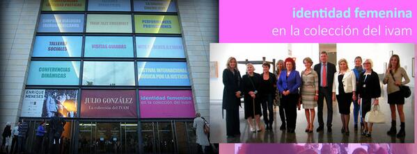 Muchísimas gracias a todos por acompañarnos en la Exposición Identidad Femenina en la Colección del <a href="/gva_IVAM/">GVA IVAM</a>  :)