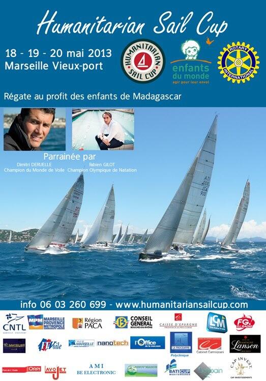 HumaSailCup's tweet photo. Affiche/Poster #HumanitarianSailCup. Venez nombreux/Everyone's welcome #hsc2013 #twailor #marseille #sailing http://t.co/dGzbFtx9WI