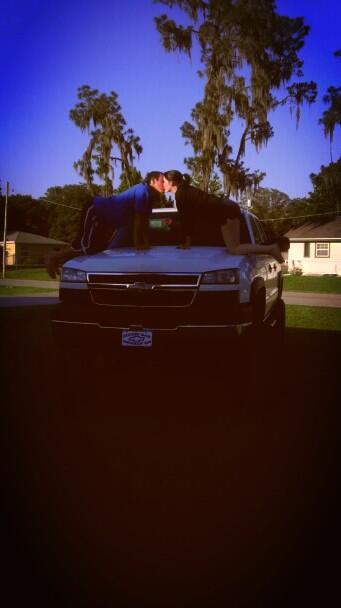 babyblackner's tweet image. My man 💕😘 #TeamChevy #Chevy2500