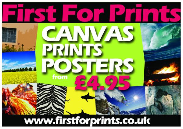 FirstForPrints's tweet image. Canvas Prints and Poster @ firstforprints.co.uk
Print Your Photos