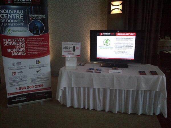 NETELHOSTING's tweet image. Le kiosque de Netelligent au #BigBangAqt  courez la change de gagner un demi cabinet pour 6 mois gratuit!