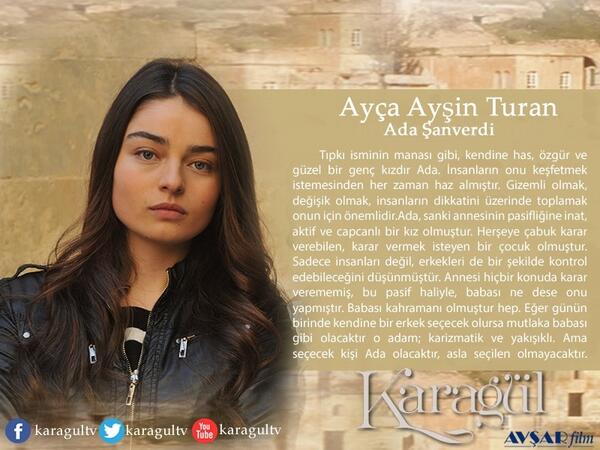 Haftanın Karakteri | Ada Şanverdi (Ayça Ayşin Turan) facebook.com/media/set/?set… … <a href="/aycaaysinturan/">Ayça Ayşin Turan</a>