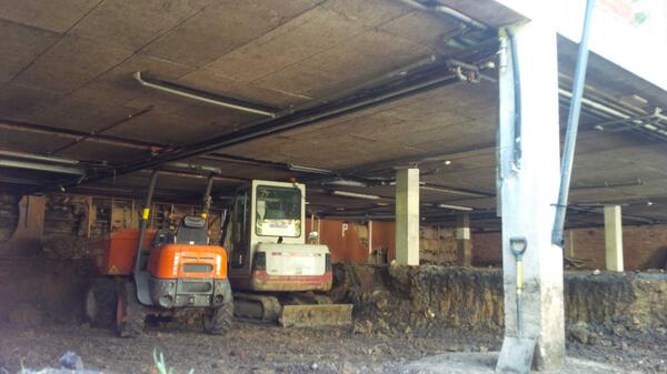 IMSCONSTRUCTION's tweet photo. Basement dig started today at private nursing home in South Bucks. http://t.co/kCF66uTzh1
