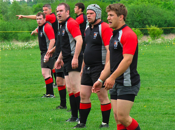 North Halton Retro Rugby 2007 v Brock #NotGettingThroughThatLine #NotAChance