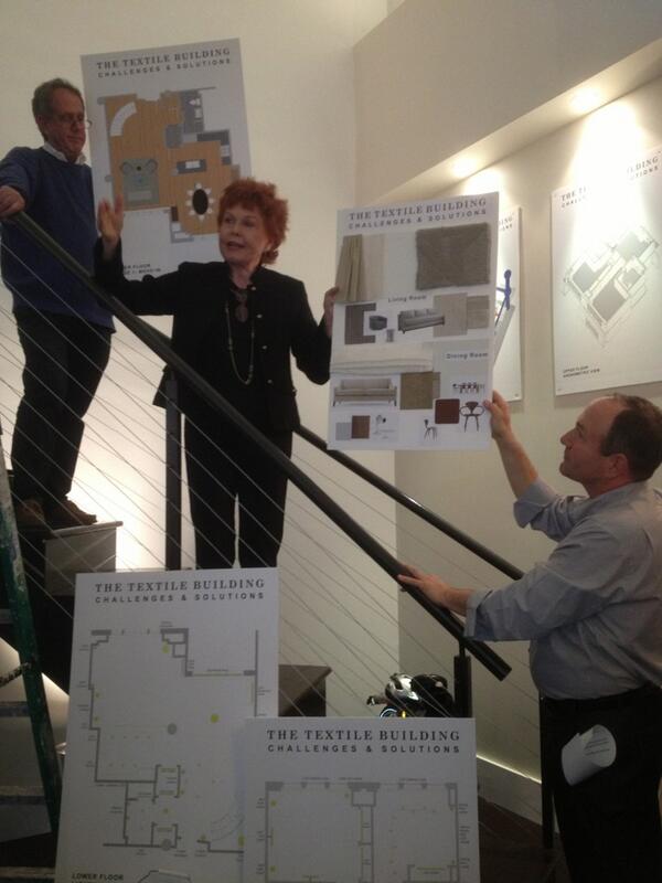 Julien_lighting's tweet photo. Fabulous Judy Sheridan with architect's and lighting designer's helping hands. http://t.co/j2Zg91lli5