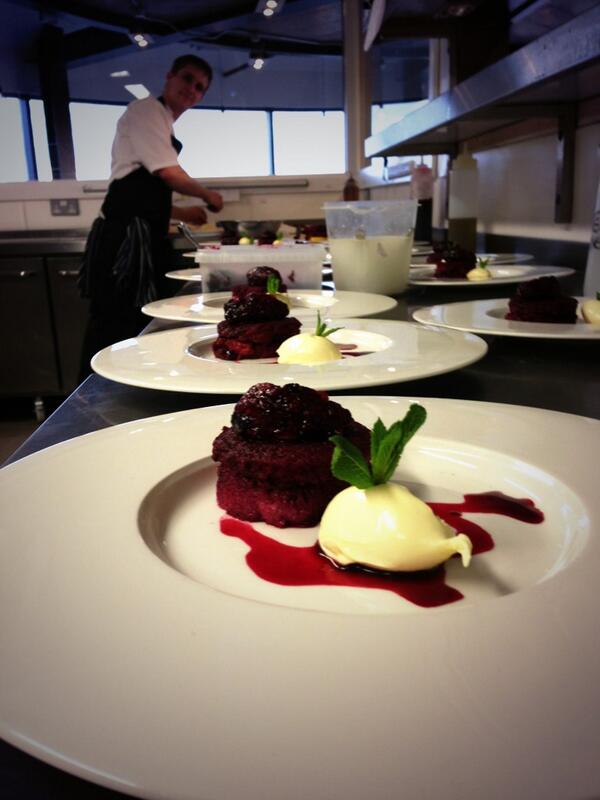 Beautiful puddings for our Chamber of Commerce dinner