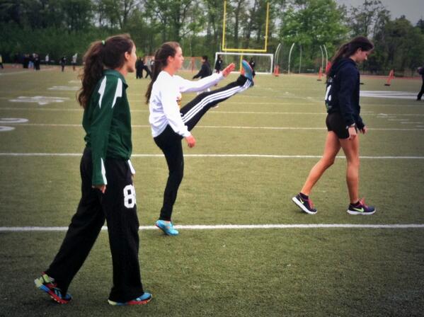 WHSportsstudent's tweet image. Warm ups are underway for the #TVLs! #springtrack #TVLs #Wolverines