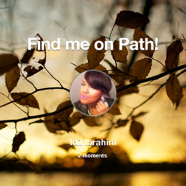 Dilly33's tweet photo. Find me on #Path now! Go to: http://t.co/z0t0b4fnlp! #thepersonalnetwork http://t.co/iGaThsHjLd